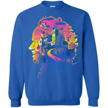 Sweatshirts Royal / S Beetlejuice Silhouette Crewneck Sweatshirt