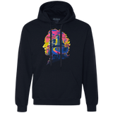 Sweatshirts Navy / S Beetlejuice Silhouette Premium Fleece Hoodie