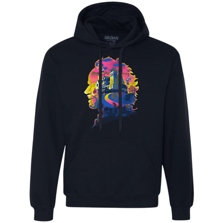 Sweatshirts Navy / S Beetlejuice Silhouette Premium Fleece Hoodie