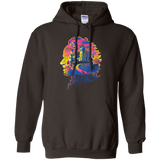 Sweatshirts Dark Chocolate / S Beetlejuice Silhouette Pullover Hoodie