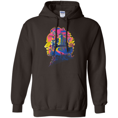 Sweatshirts Dark Chocolate / S Beetlejuice Silhouette Pullover Hoodie