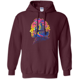 Sweatshirts Maroon / S Beetlejuice Silhouette Pullover Hoodie