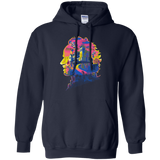 Sweatshirts Navy / S Beetlejuice Silhouette Pullover Hoodie