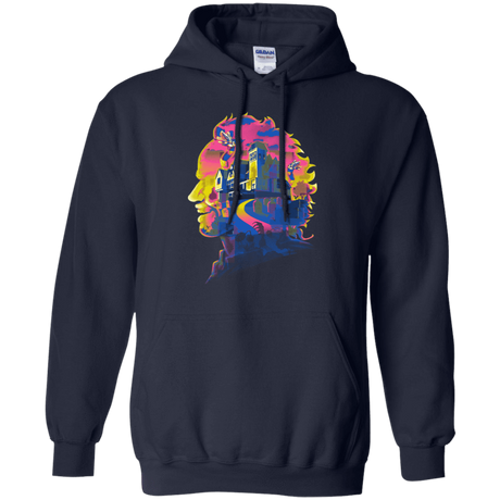 Sweatshirts Navy / S Beetlejuice Silhouette Pullover Hoodie