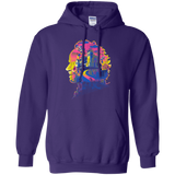 Sweatshirts Purple / S Beetlejuice Silhouette Pullover Hoodie