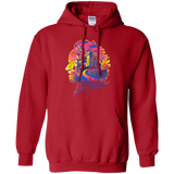 Sweatshirts Red / S Beetlejuice Silhouette Pullover Hoodie