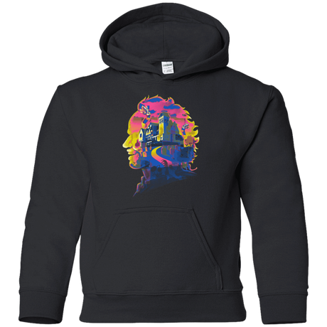 Sweatshirts Black / YS Beetlejuice Silhouette Youth Hoodie