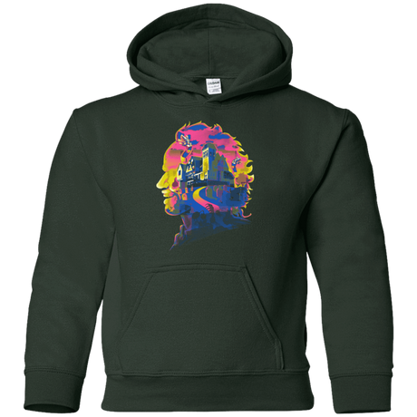 Sweatshirts Forest Green / YS Beetlejuice Silhouette Youth Hoodie