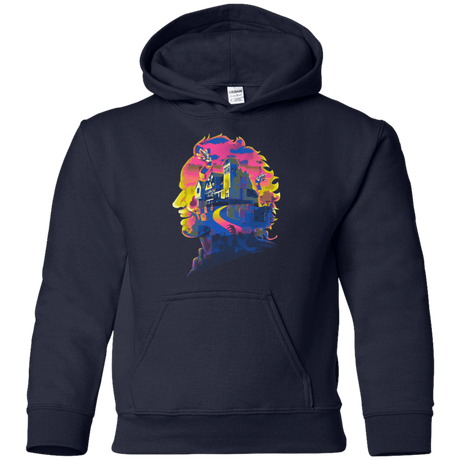 Sweatshirts Navy / YS Beetlejuice Silhouette Youth Hoodie