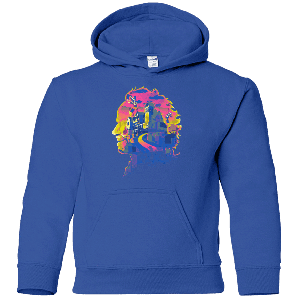 Sweatshirts Royal / YS Beetlejuice Silhouette Youth Hoodie