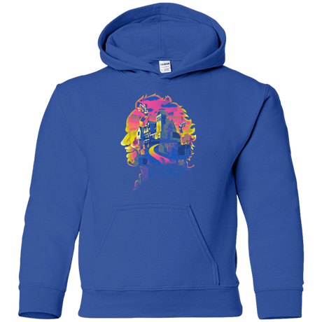 Sweatshirts Royal / YS Beetlejuice Silhouette Youth Hoodie