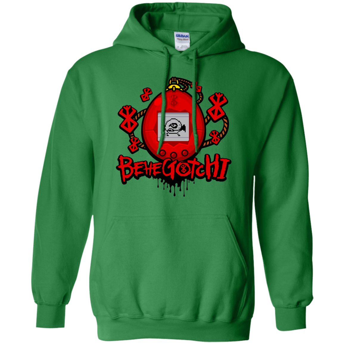 Sweatshirts Irish Green / S BeheGotchi Pullover Hoodie