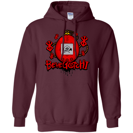 Sweatshirts Maroon / S BeheGotchi Pullover Hoodie