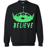 Sweatshirts Black / S Believe Crewneck Sweatshirt