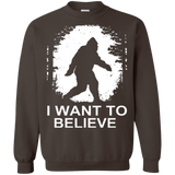 Sweatshirts Dark Chocolate / Small Believe Crewneck Sweatshirt