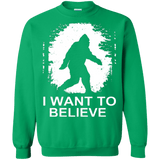 Sweatshirts Irish Green / Small Believe Crewneck Sweatshirt