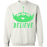 Sweatshirts White / S Believe Crewneck Sweatshirt