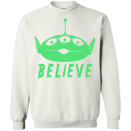 Sweatshirts White / S Believe Crewneck Sweatshirt