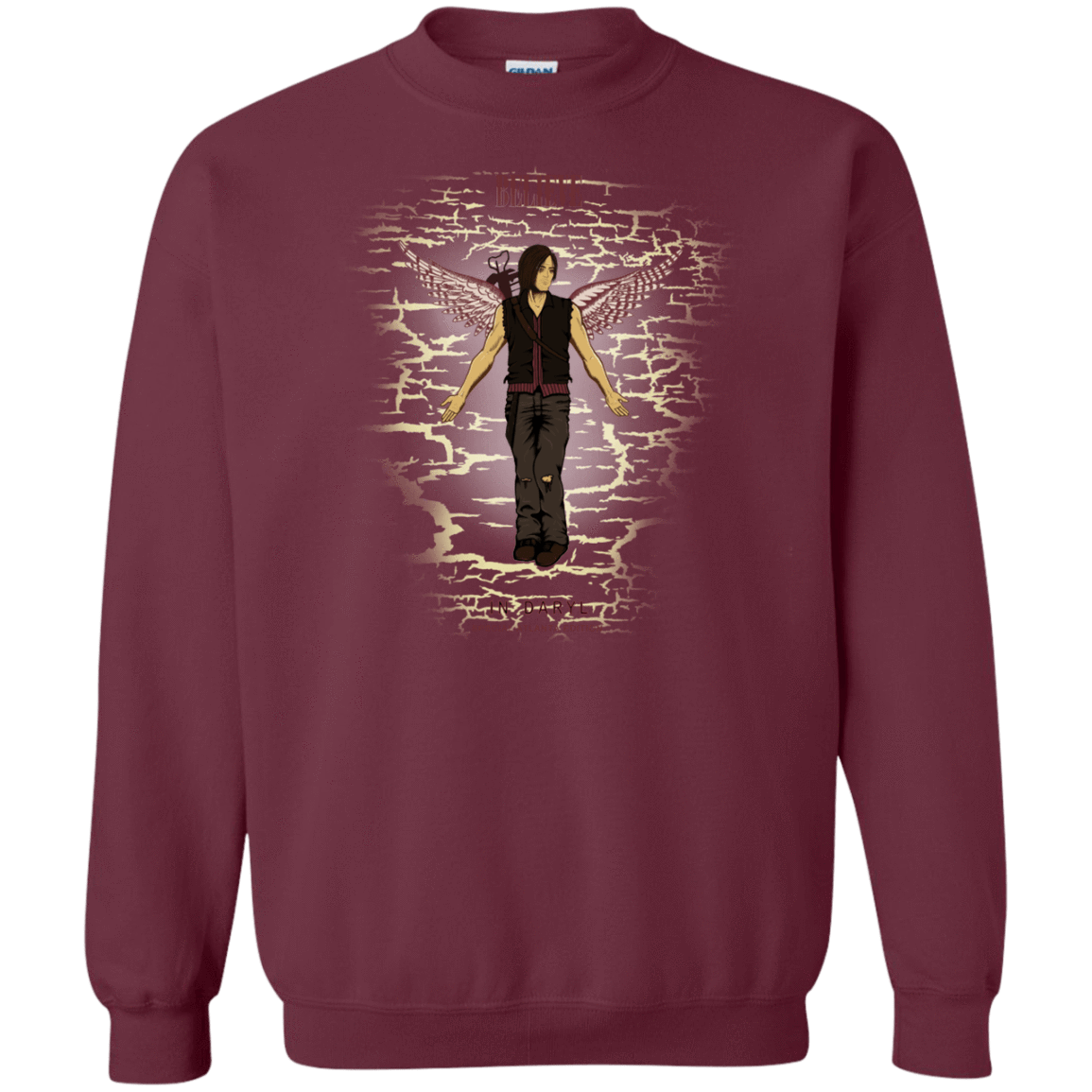 Sweatshirts Maroon / Small Believe in Daryl Crewneck Sweatshirt