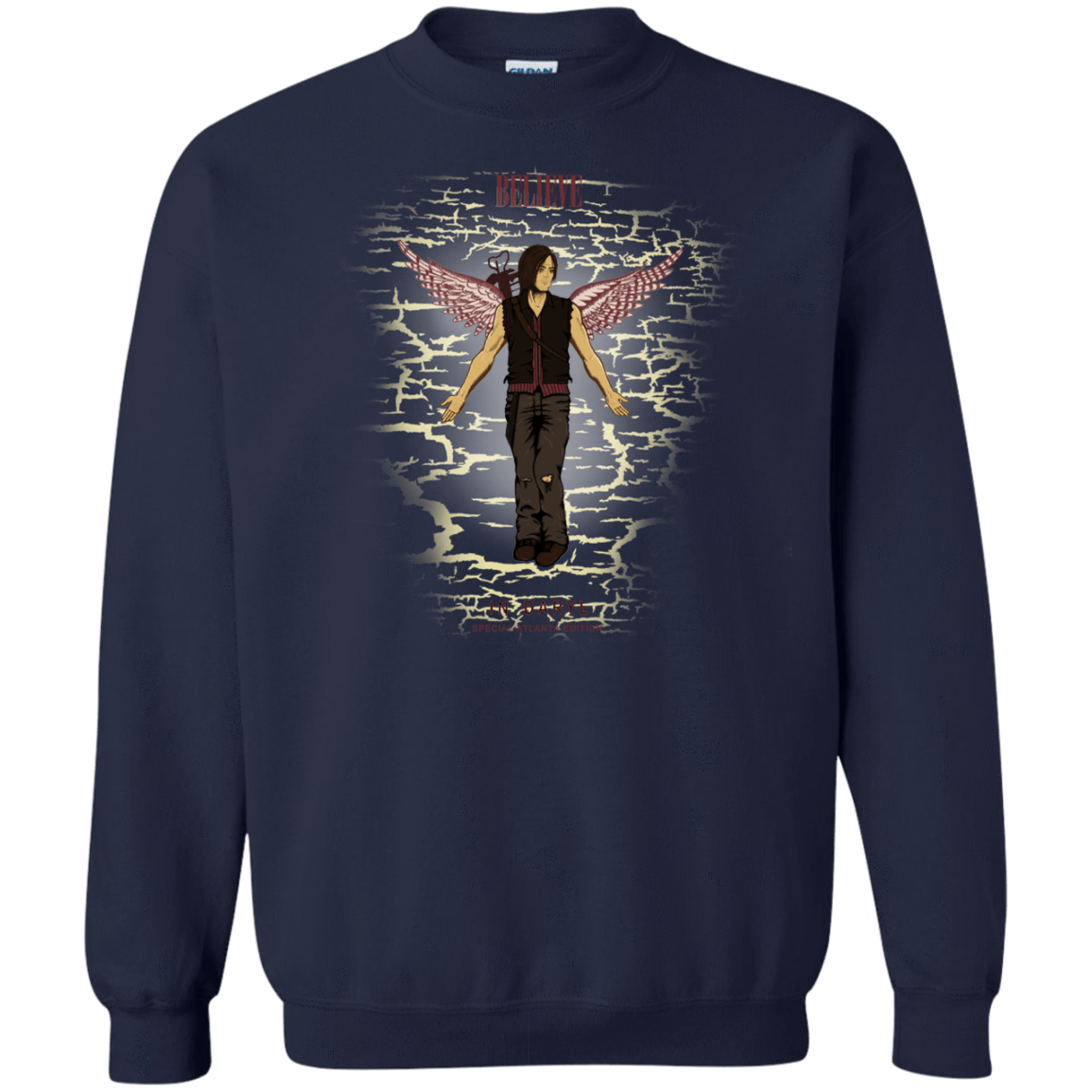 Sweatshirts Navy / Small Believe in Daryl Crewneck Sweatshirt