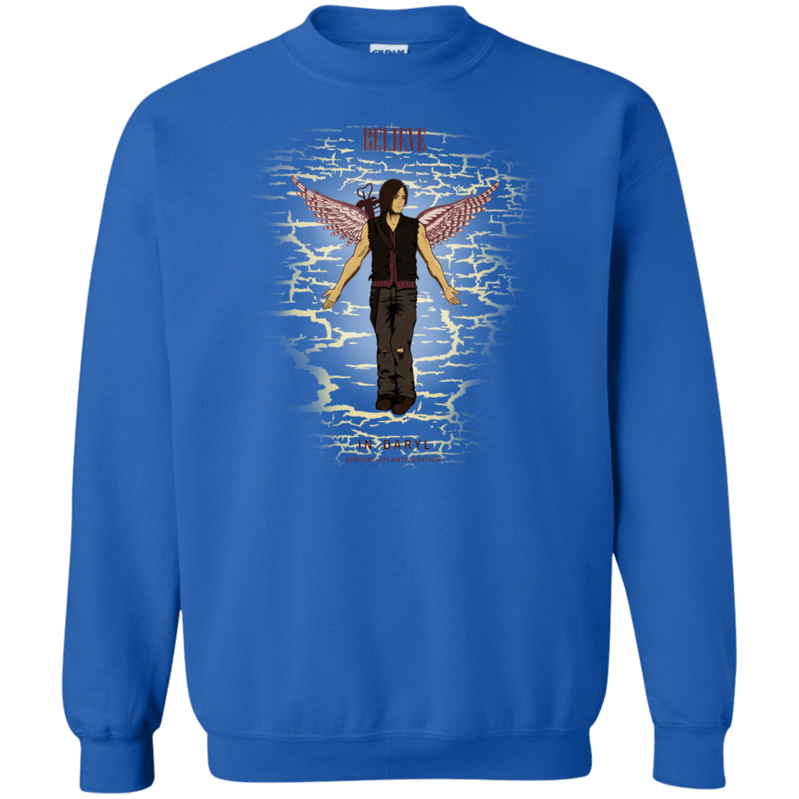 Sweatshirts Royal / Small Believe in Daryl Crewneck Sweatshirt