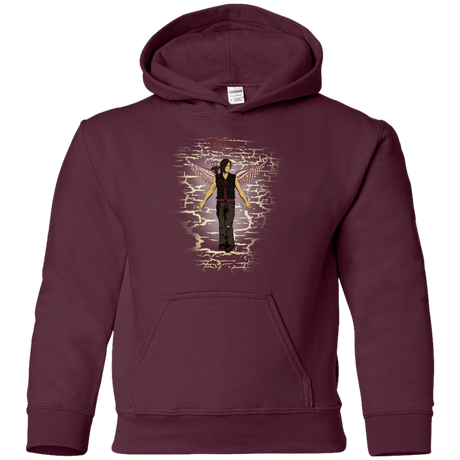 Sweatshirts Maroon / YS Believe in Daryl Youth Hoodie