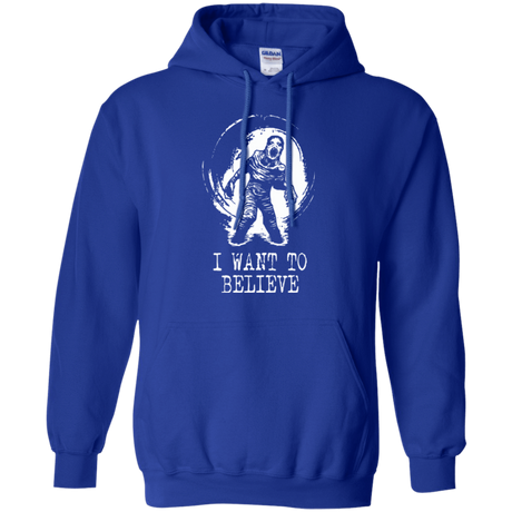 Sweatshirts Royal / Small Believe in Flukeman Pullover Hoodie