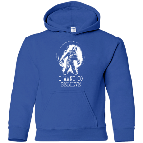 Sweatshirts Royal / YS Believe in Flukeman Youth Hoodie