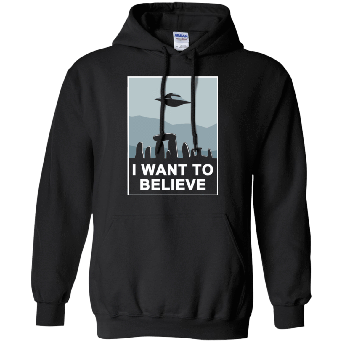 Sweatshirts Black / Small Believe in Stonehenge Pullover Hoodie