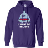 Sweatshirts Purple / Small Believe in toasters Pullover Hoodie