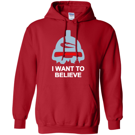 Sweatshirts Red / Small Believe in toasters Pullover Hoodie