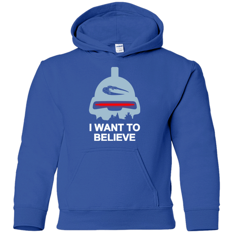 Sweatshirts Royal / YS Believe in toasters Youth Hoodie