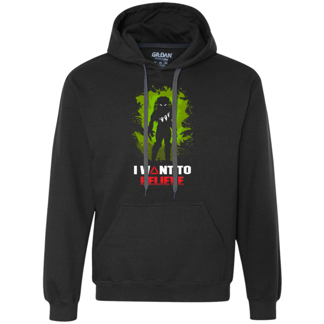 Sweatshirts Black / Small Believe in Yautja Premium Fleece Hoodie