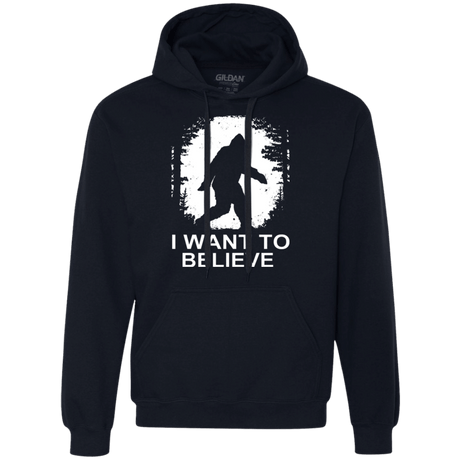 Sweatshirts Navy / Small Believe Premium Fleece Hoodie
