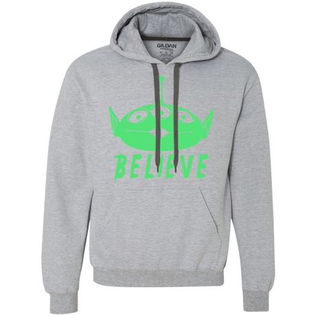 Sweatshirts Sport Grey / S Believe Premium Fleece Hoodie