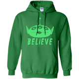 Sweatshirts Irish Green / S Believe Pullover Hoodie