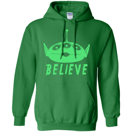 Sweatshirts Irish Green / S Believe Pullover Hoodie