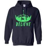 Sweatshirts Navy / S Believe Pullover Hoodie
