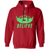 Sweatshirts Red / S Believe Pullover Hoodie