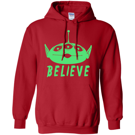 Sweatshirts Red / S Believe Pullover Hoodie