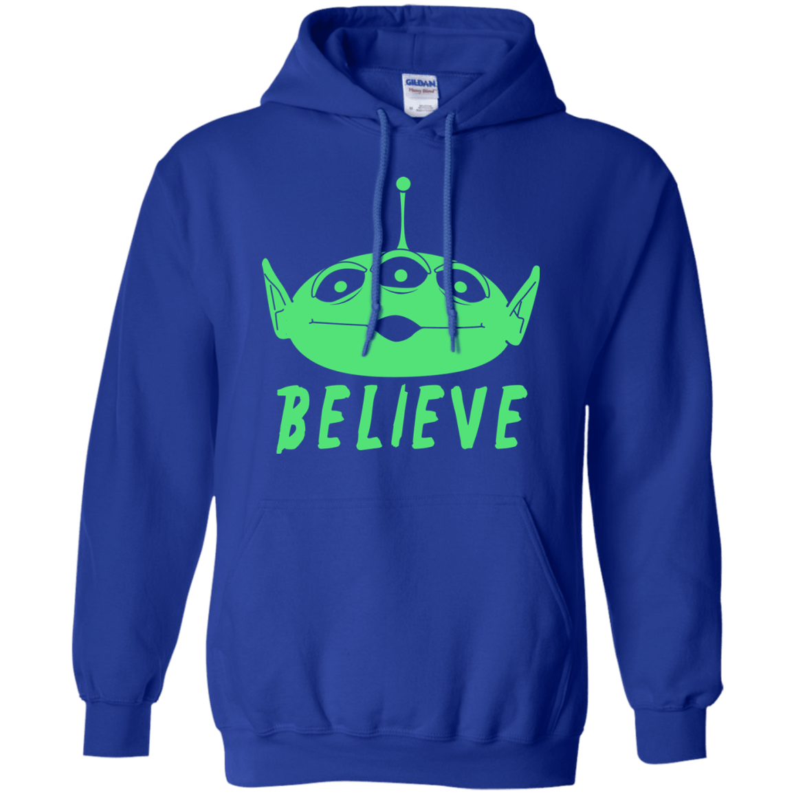 Sweatshirts Royal / S Believe Pullover Hoodie