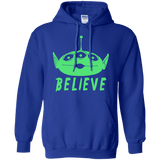 Sweatshirts Royal / S Believe Pullover Hoodie
