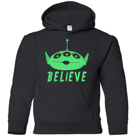 Sweatshirts Black / YS Believe Youth Hoodie