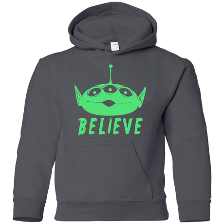Sweatshirts Charcoal / YS Believe Youth Hoodie