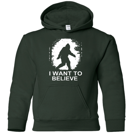 Sweatshirts Forest Green / YS Believe Youth Hoodie