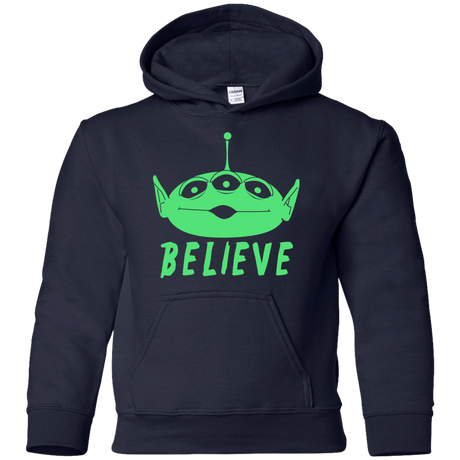 Sweatshirts Navy / YS Believe Youth Hoodie