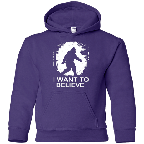 Sweatshirts Purple / YS Believe Youth Hoodie