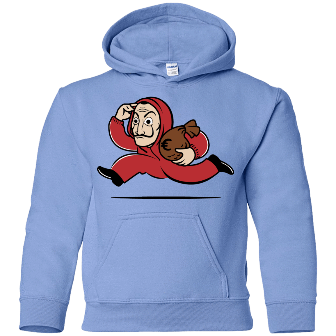 Sweatshirts Carolina Blue / YS Bella Ciao City Youth Hoodie