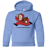 Sweatshirts Carolina Blue / YS Bella Ciao City Youth Hoodie