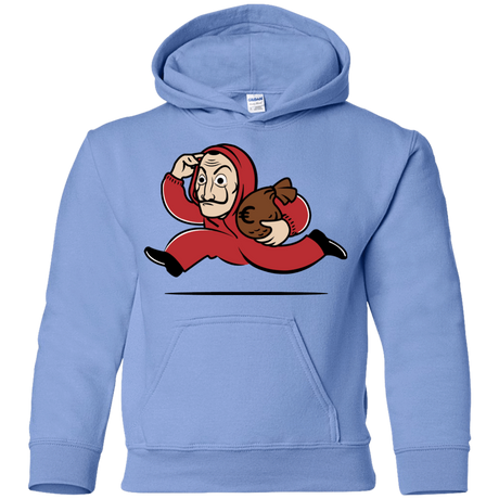 Sweatshirts Carolina Blue / YS Bella Ciao City Youth Hoodie